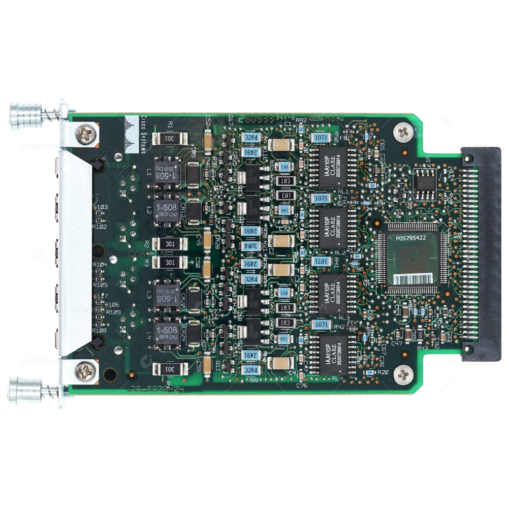 VIC2-4FX0 CISCO QUAD PORT VOICE FAX INTERFACE CARD